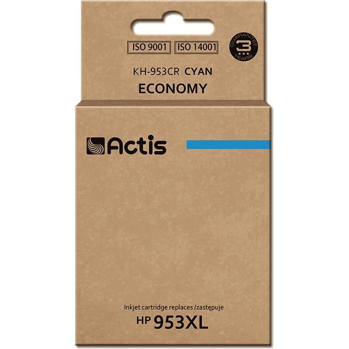 Factis, Druckerpatrone, KH-953CR Tintenpatrone (Ersatz für HP 953XL F6U16AE Prämie ) (C)