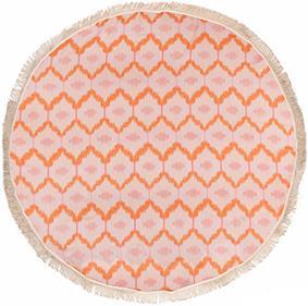 Produktbild Begonville Round Towel ripple orange Mandala Beach (Ø 150 cm)