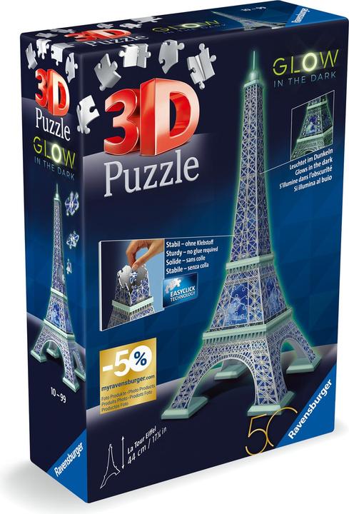 Actual product image Ravensburger Eiffel Tower (216 pieces)