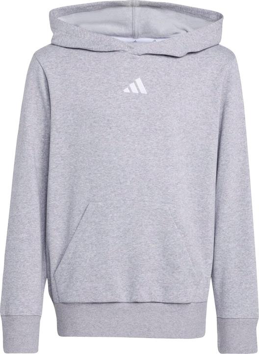 Medium Grey Heather, White