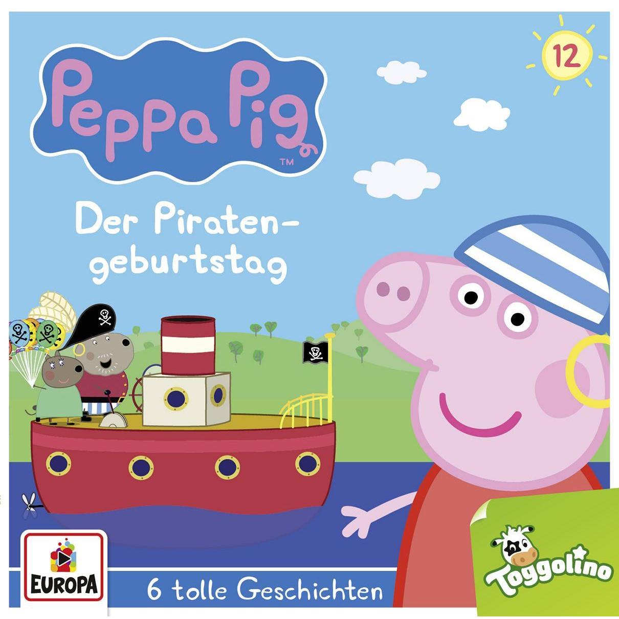 Peppa Pig 12 - Der Piratengeburtstag, Hörbücher