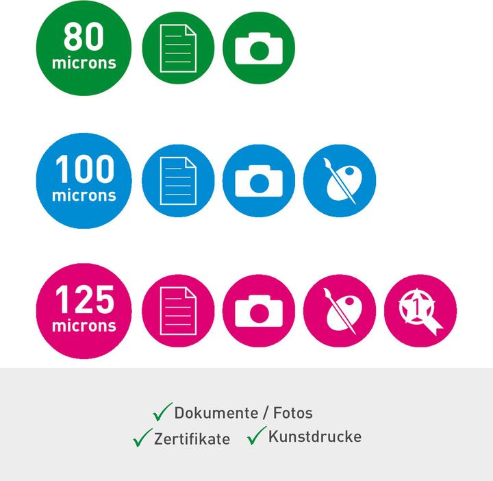 Produktbild Leitz iLAM Home Office (80 - 125 µm, A4)