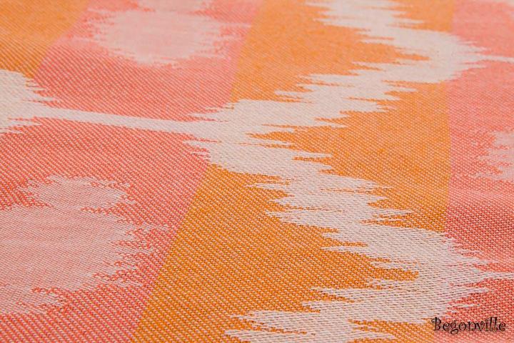 Produktbild Begonville Round Towel ripple orange Mandala Beach (Ø 150 cm)