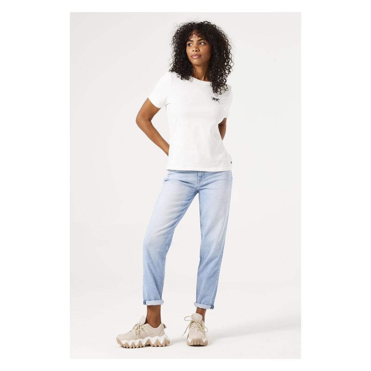 Garcia, Vrouwen, Jeans, Isabella Straight Fit Jeans Light Used - Maat W32 X L30, Blauw, (W32/L30)