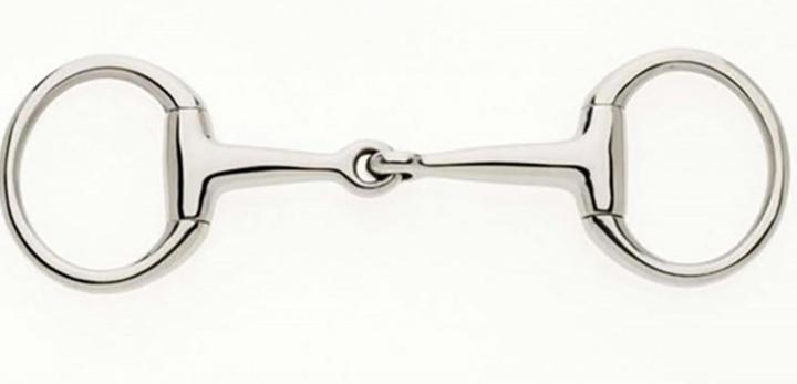 Actual product image Lorina Single broken olive head snaffle