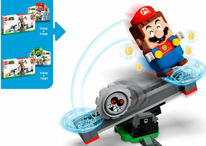 Produktbild LEGO Reznors Absturz- Erweiterungsset (71390, LEGO Super Mario)