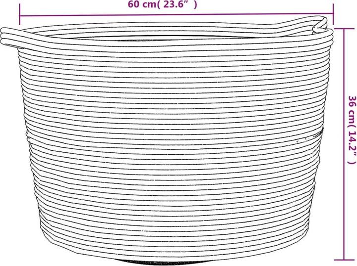 Actual product image vidaXL Wäschekorb