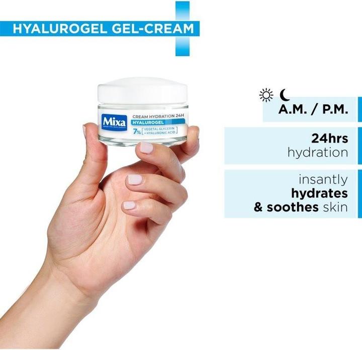 Image du produit Mixa Hyalurogel Night (Kit de soins du visage)