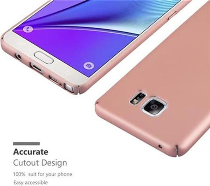 Actual product image Cadorabo Hard Cover Matt Metal Cover (Samsung Galaxy Note 5)