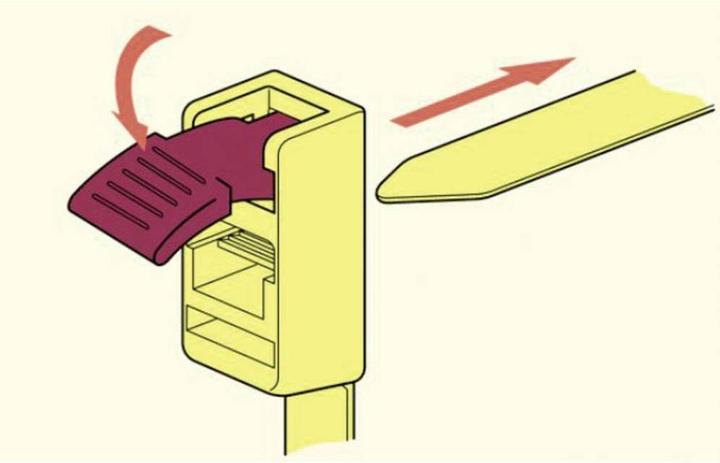Productafbeelding HellermannTyton Kabelbinder SpeedyTie® (L x B) 750 mm x 13 mm SPEEDYTIE-PA66-YE-V1 Kleur: Geel, Rood 5 stuks. (Plastic kabelbinders, 750 mm, 5 Pcs.)