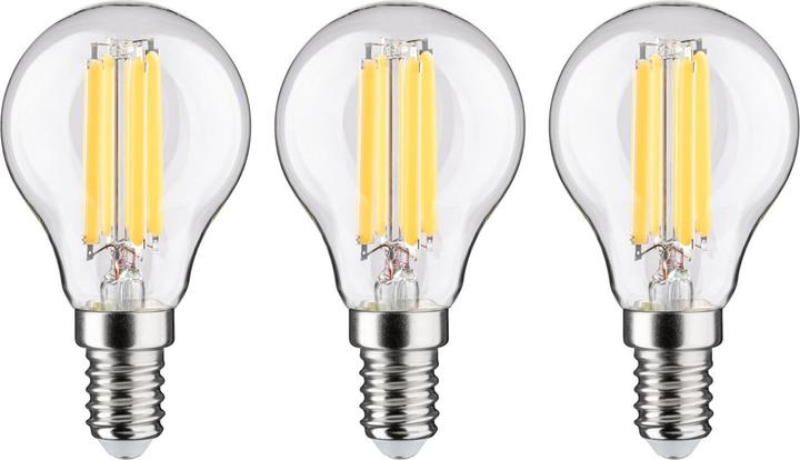 Paulmann Drops Eco-Line filament set of 3 (E14, 2.50 W, 525 lm, 3 x, A)