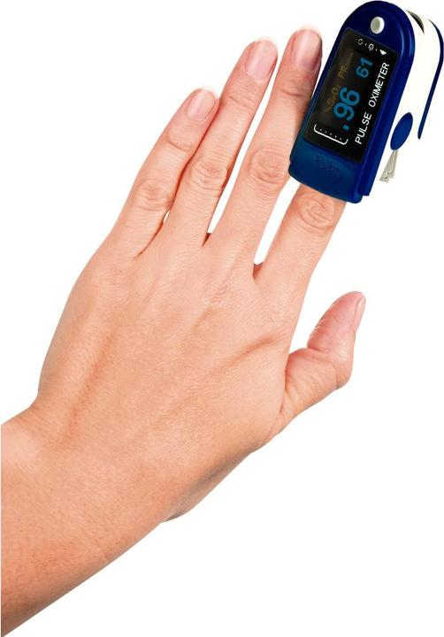 Vedia Oximeter zur Sauerstoff- und Pulsfrequenzmessung, LED-Anzeige