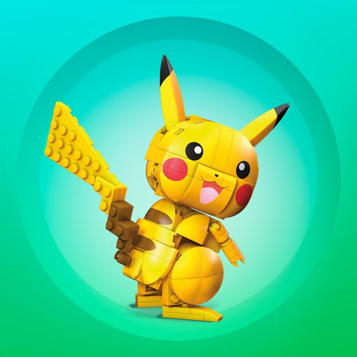 Actual product image Mega Construx Pokémon Pikachu