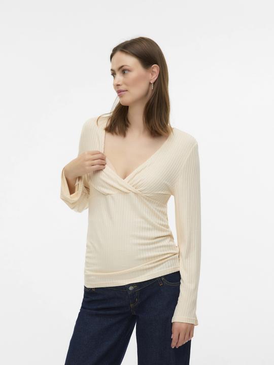 Immagine prodotto Mamalicious Normal geschnitten V-Ausschnitt Top Bluse (M)