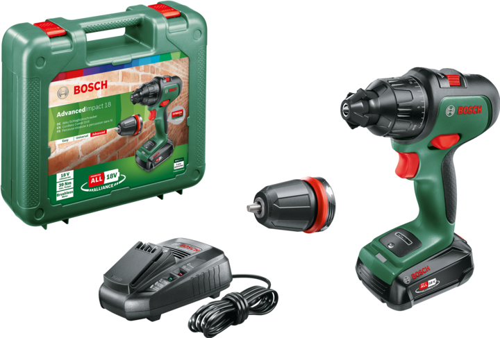 Produktbild Bosch Home & Garden AdvancedImpact 18 (Akkubetrieb)