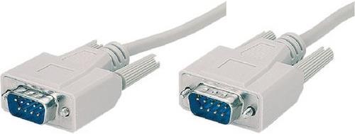 Image du produit Delock Câble série DB9 mâle-mâle 2m, RS-232 (2 m, VGA)