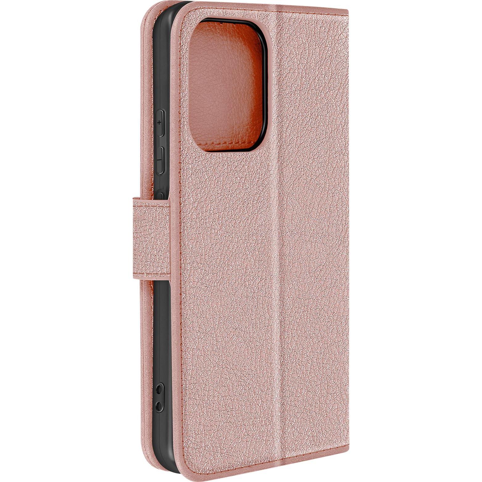 Thumbnail - Avizar Chesterfield Wallet Cover Series (Xiaomi Redmi Note 13), Smartphone Hülle, Rosa