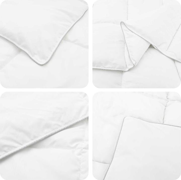 Produktbild vidaXL Modernes Decken-Set (Bettwäsche Set, 135 x 220 cm, 60 x 80 cm)