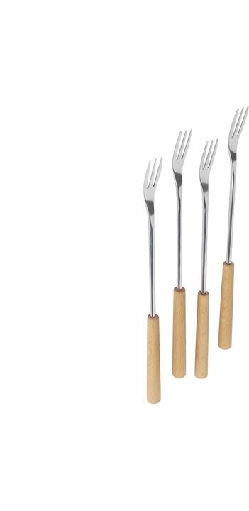 Image du produit Kuhn Rikon Fourchettes fondue au fromage en bois de hêtre 4 pièces