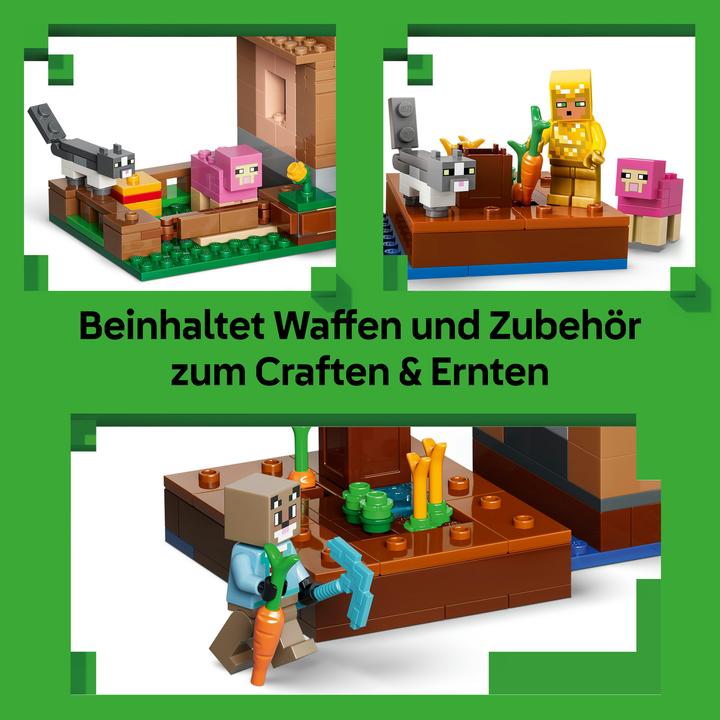 Produktbild LEGO Angriff des Magiers auf das Dorf (21596, LEGO Minecraft)