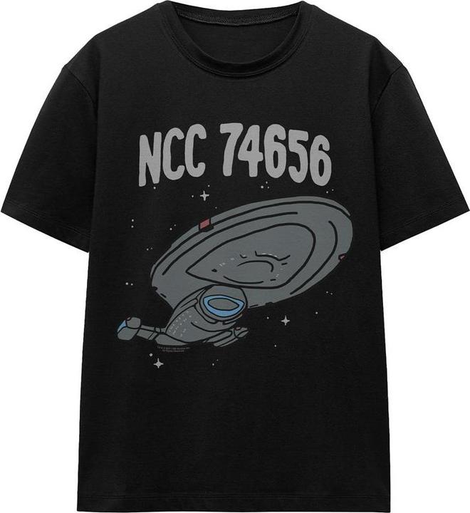 Actual product image Unisex Adult The Intrepid Class T-Shirt (XL)