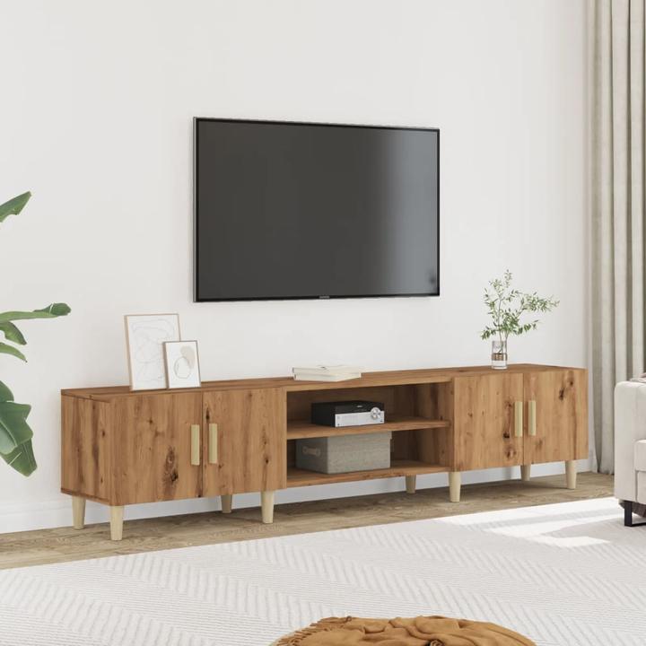 Produktbild VidaXL TV Schrank Tisch Lowboard Fernsehschrank Fernsehtisch Artisan-Eiche (180 x 31.5 x 40 cm)