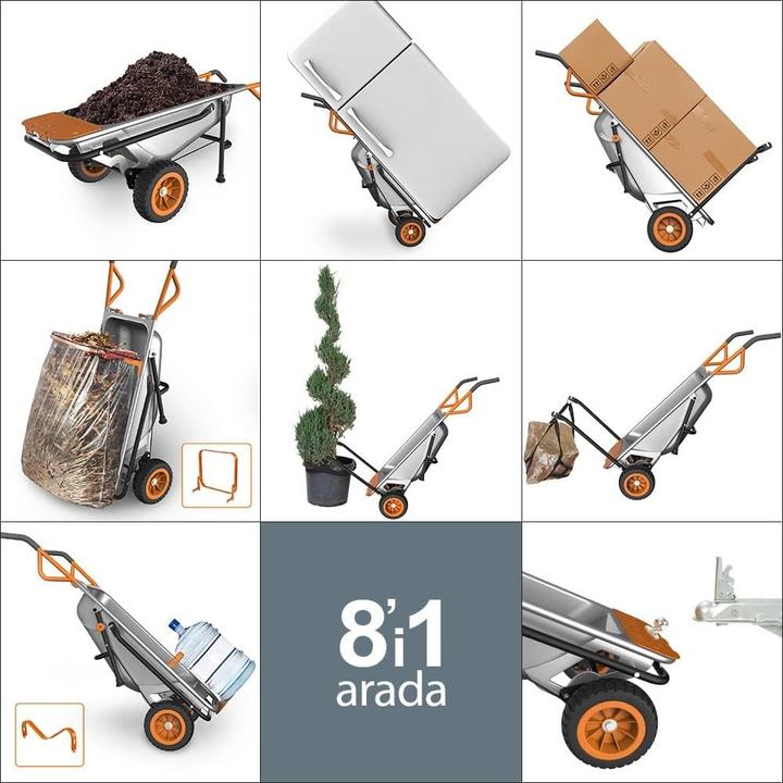 Image du produit Worx Aerocart 8 en 1 (140 kg)