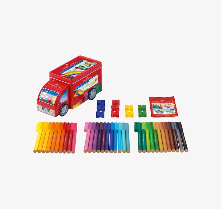 Immagine prodotto Faber-Castell Penna con punta in feltro Connettore (Multicolore, 33 x)