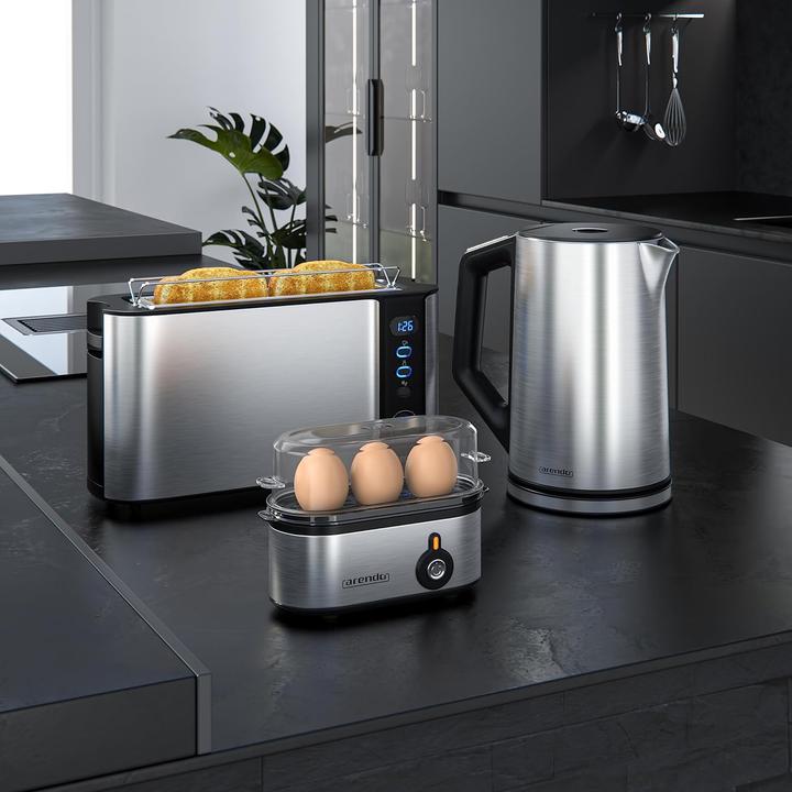 Actual product image Arendo Frühstücks-Set: Wasserkocher, Toaster und Eierkocher (1.50 l)