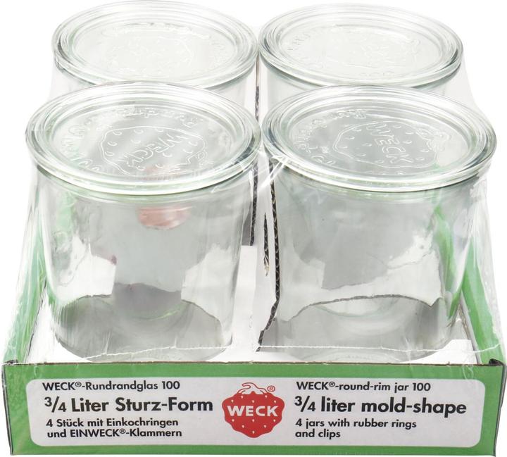 Image du produit Weck forme du linteau (4 pcs, 0.75 l)