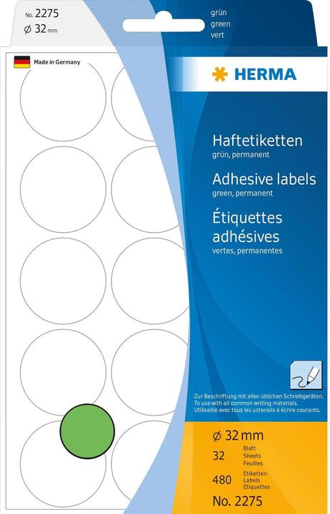 Actual product image HERMA Marking points