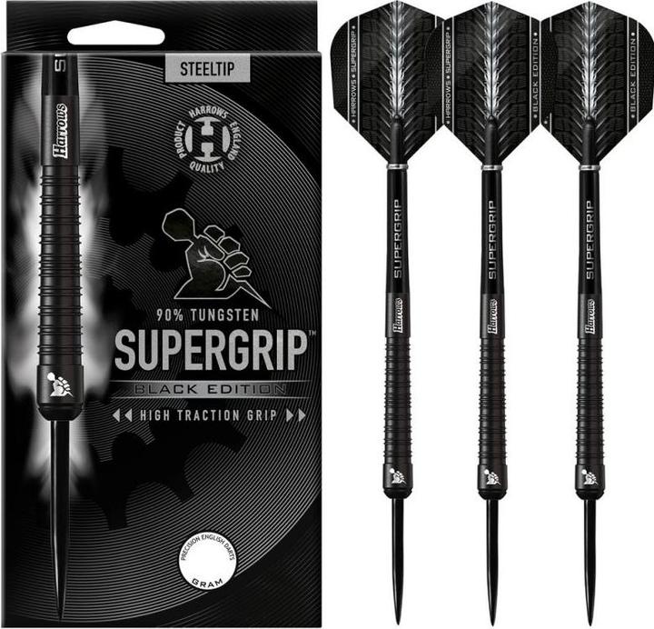 Harrows Supergrip Black Edition (26 g)