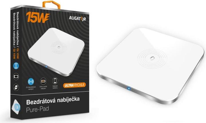 Produktbild Aligator CHQ005 mobile device wireless charging receiver Mobile phone/Smartphone USB Type-C (15 W)