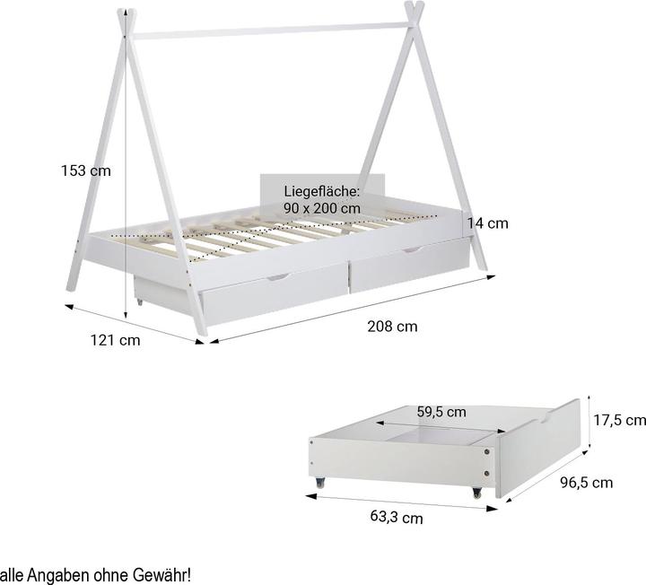 Immagine prodotto Jamb Culla (90 x 200 cm)