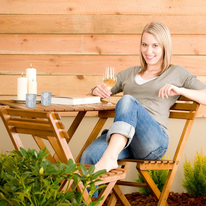 Actual product image Relaxdays Garden torch