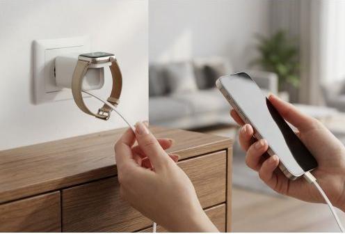 Actual product image Ansmann Home Charger HC265PD mit Kabel und Apple Watch Lader (65 W, 4 ports)