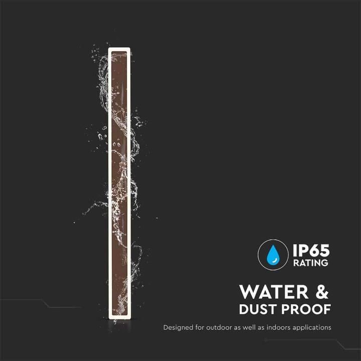 Immagine prodotto V-TAC Applique LED VT-11117, EEK: E, 17 W, 2330 lm, 4000 K, marrone (2330 lm)