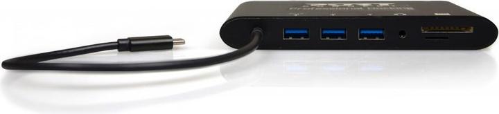 Produktbild Port Designs Docking Station Travel (USB-C, 4 Ports)