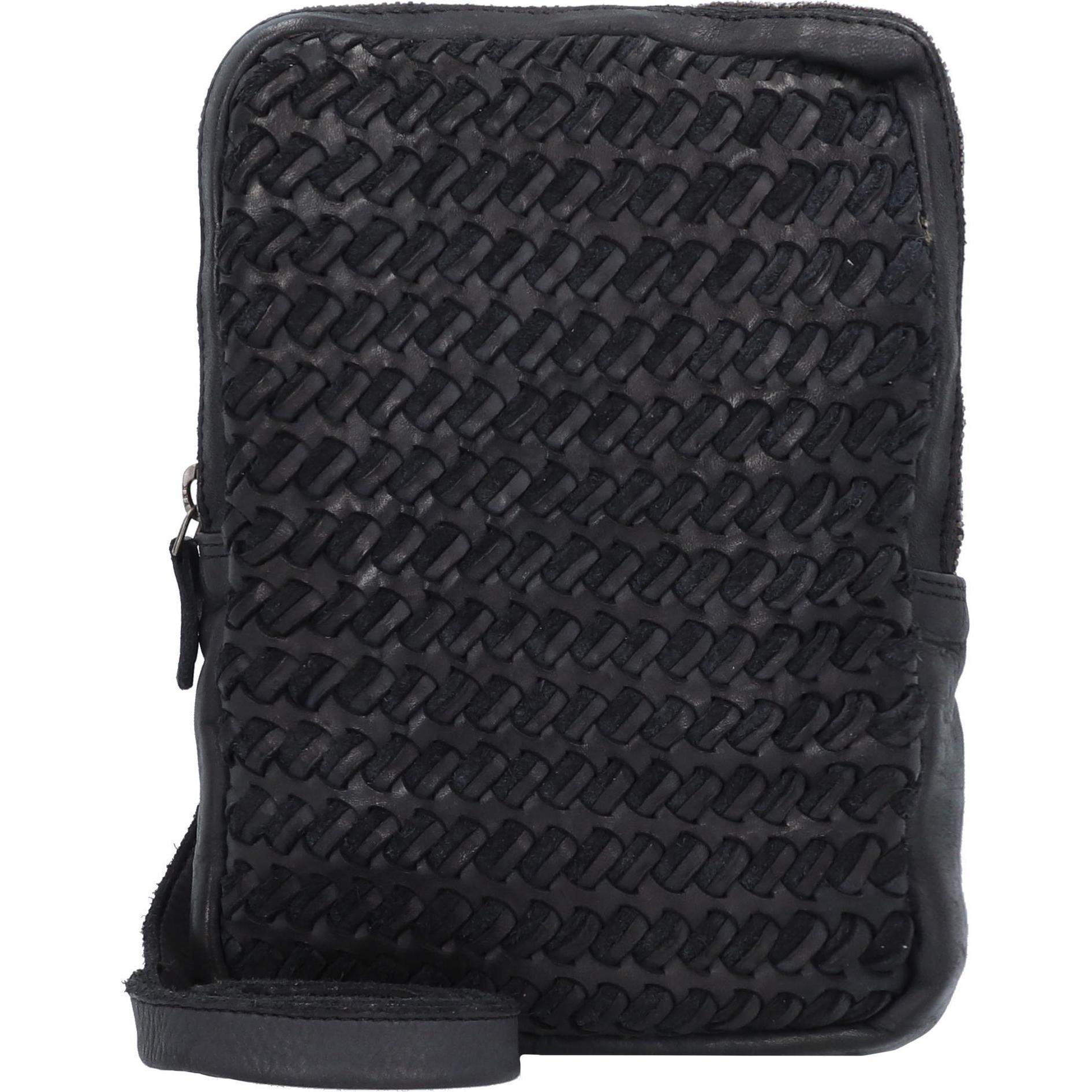 Harbour 2nd, Handtasche, Soft Weaving Bruna Umhängetasche Leder 15 cm, Grau