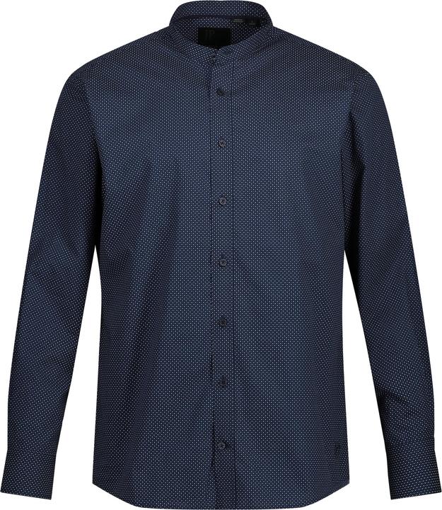 Produktbild JP1880 Hemd, Business, Langarm, Stehkragen, Minimal-Muster, Comfort Fit (4XL)
