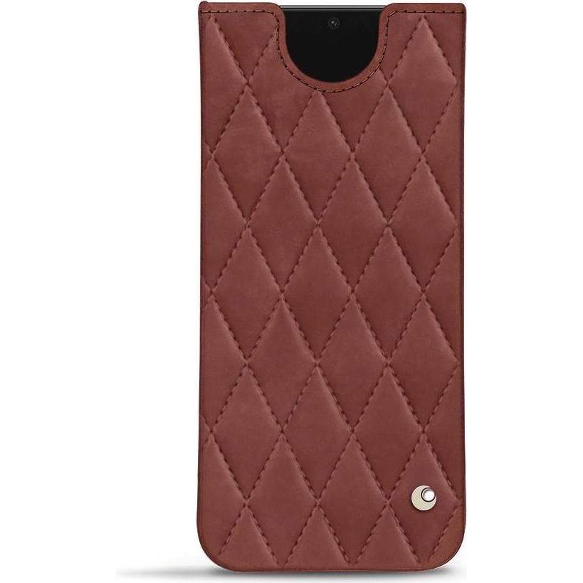 Noreve Lederschutzhülle (Samsung Galaxy S21+), Smartphone Hülle, Rot