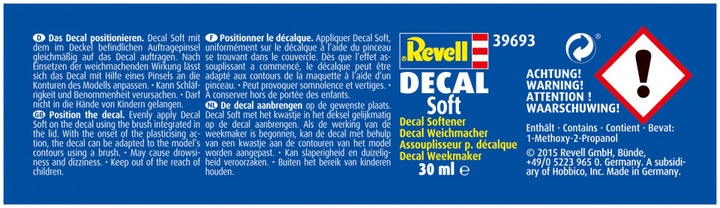 Immagine prodotto Revell Ammorbidente per decalcomanie