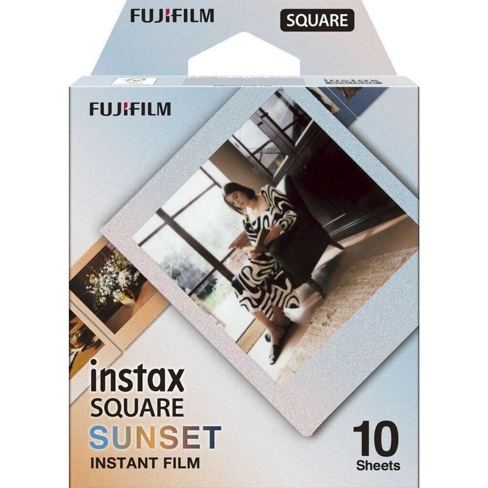 Fujifilm Multicolore - Instax Square Film 1X10 Shots, Pellicola Istantanea,