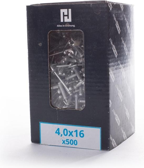 Image du produit Haushalt RIVETS ALUMINIUM 4.0X16MM 500PCS