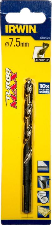 Actual product image MGA Broca HSS Turbomax 7.5mm (7.5 millimetres)