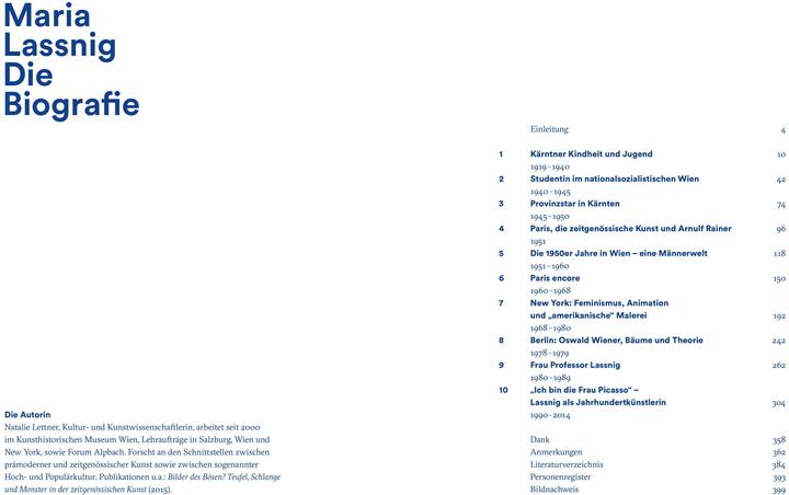 Produktbild Maria Lassnig (Deutsch, Lettner Natalie, 2019)