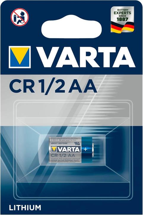 Actual product image Varta CR 1/2 (1 pcs., CR 1/2AA, 700 mAh)