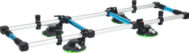 KS Tools Quadruple suction lifter, 50 kg (100 kg)