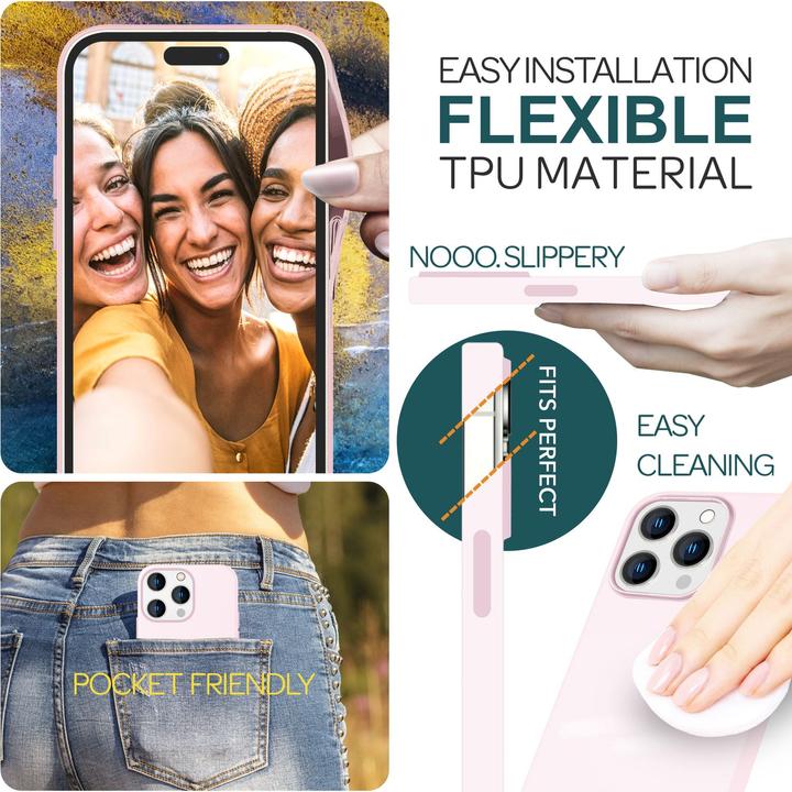 Actual product image Nalia Liquid Silicone MagSafe Cover (Apple iPhone 15 Pro Max)