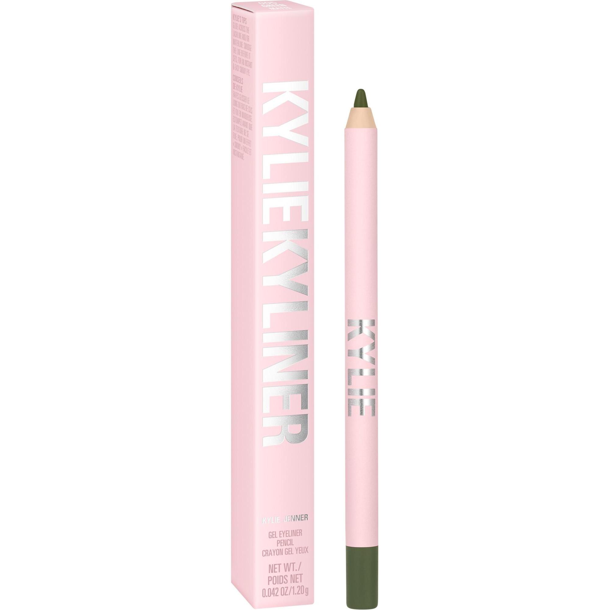 Kylie Jenner, Eyeliner + Kajal, Kylie Cosmetics - Gel Eyeliner Pencil - 005 Matte Green (Verde opaco)